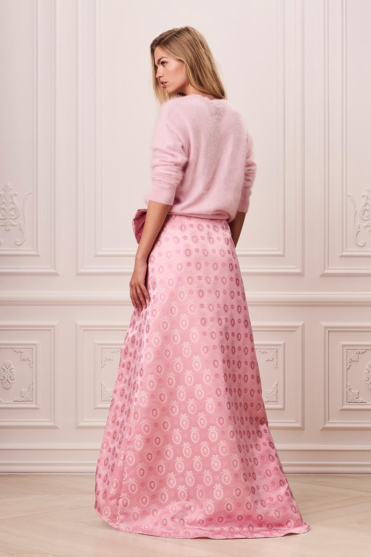 Catherina Brocade Maxi Skirt
