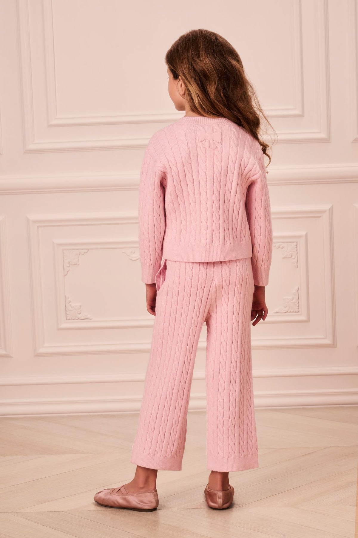 Little Girls Cable Knit Sallie Sweater