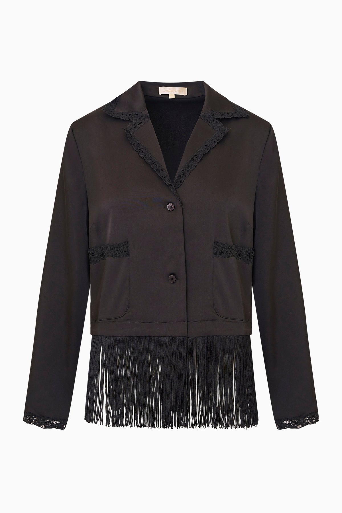 Ciellia Satin Fringe Top
