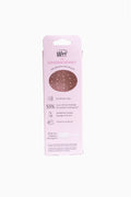 Pink packaging for Wet mini detangler brush, floral pattern and product details