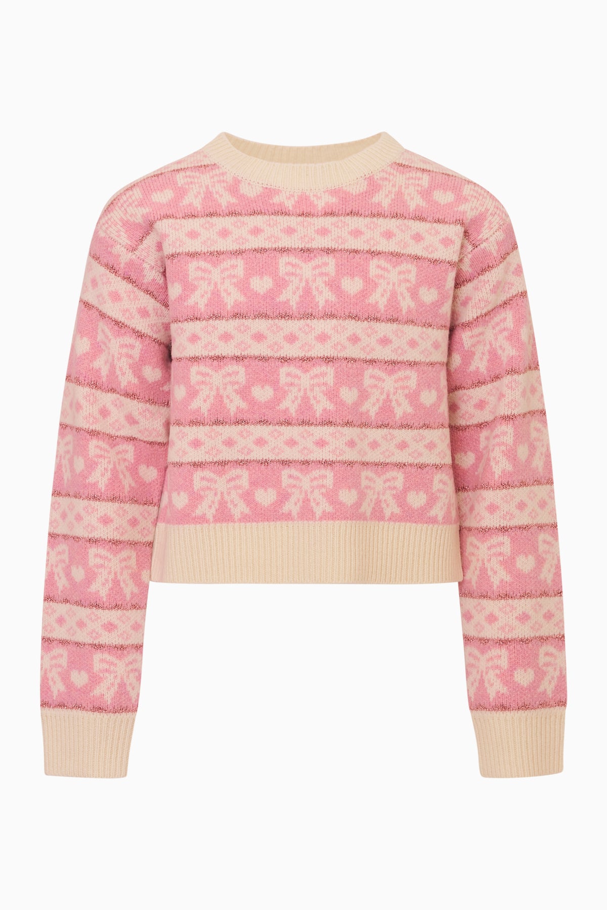 Tween Fair Isle Opalette Sweater