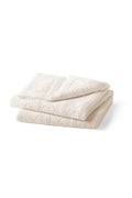 Ivory pointelle throw blanket with diamond knit panels