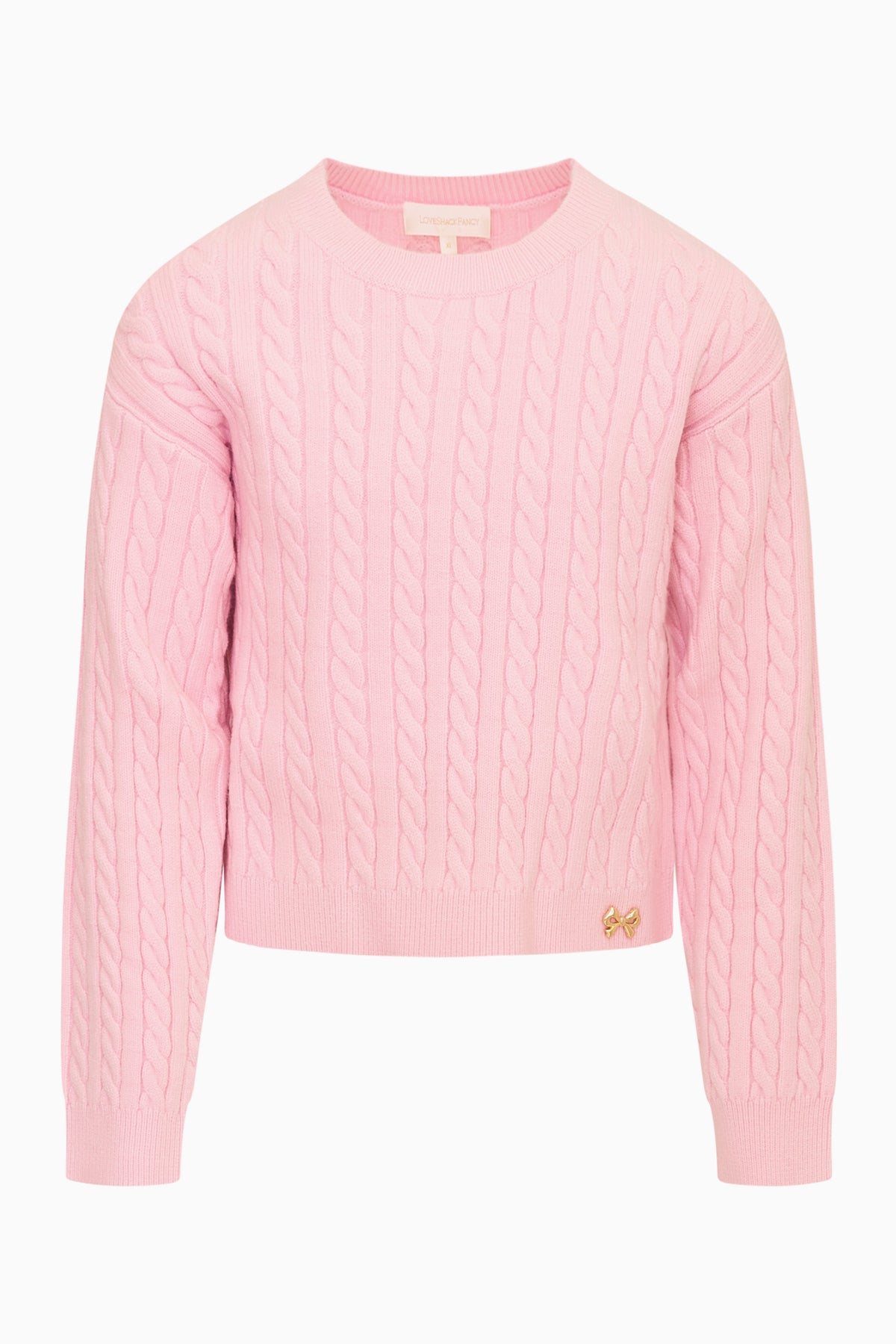 Tween Cable Knit Sallie Sweater