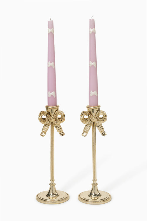 Gilded Heirloom  Candlestick Holder Set of 2