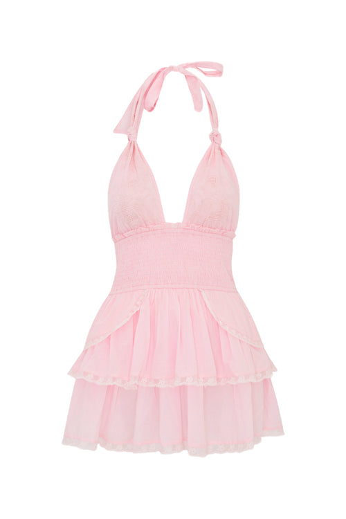 Deanna Halter Dress