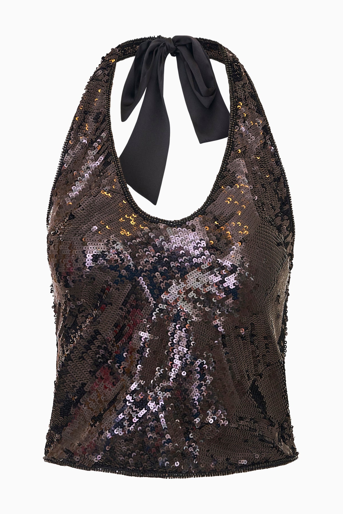 Ivira Sequin Halter Top