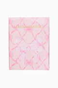 Card and envelope set card, pink bow pattern with LOVE SHACK FANCY text
