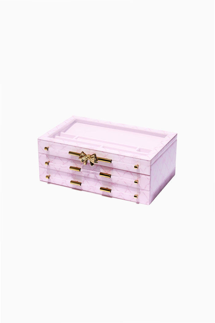 Kendra Scott x LoveShackFancy Large Glass Jewelry Box