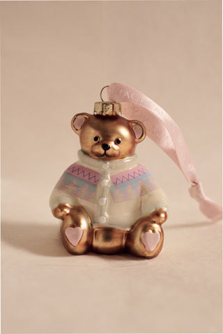 Fairisle Bear Ornament