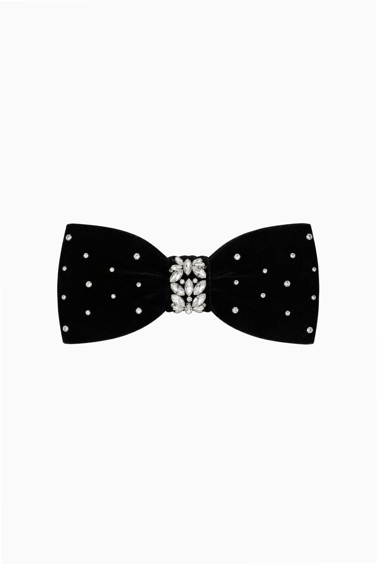 Luddington Crystal Velvet Barrette
