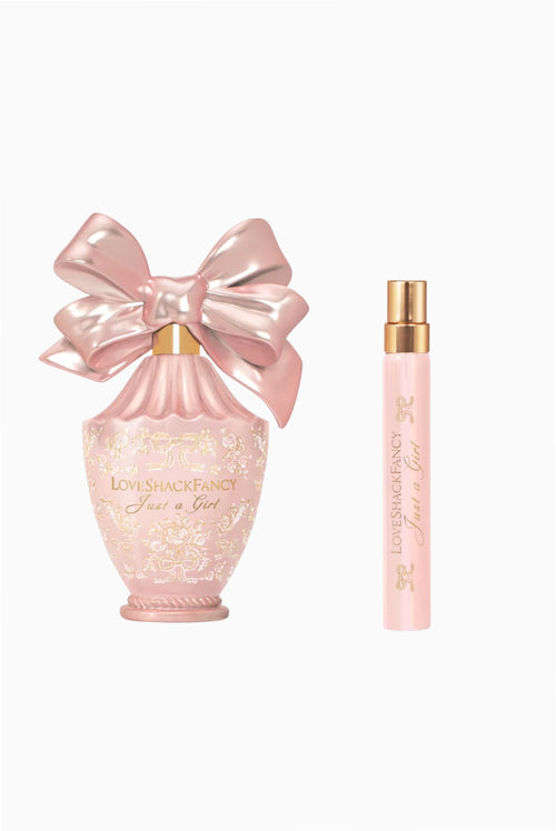 The Just A Girl Full Size & Travel Spray Perfume Bundle