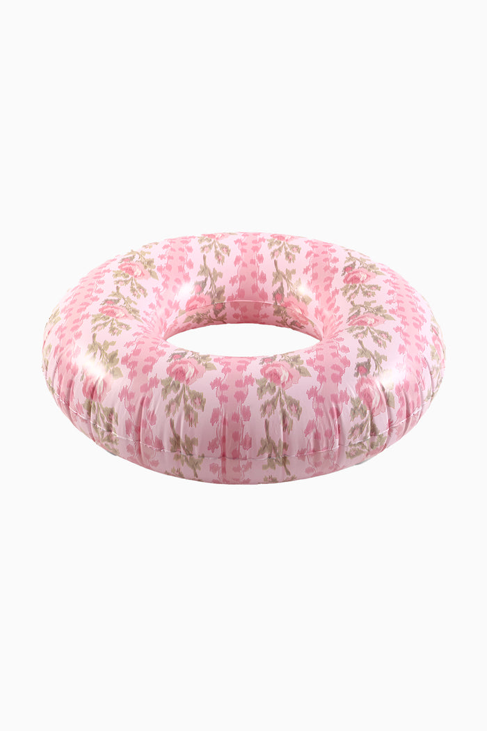 Floral Print Pool Float
