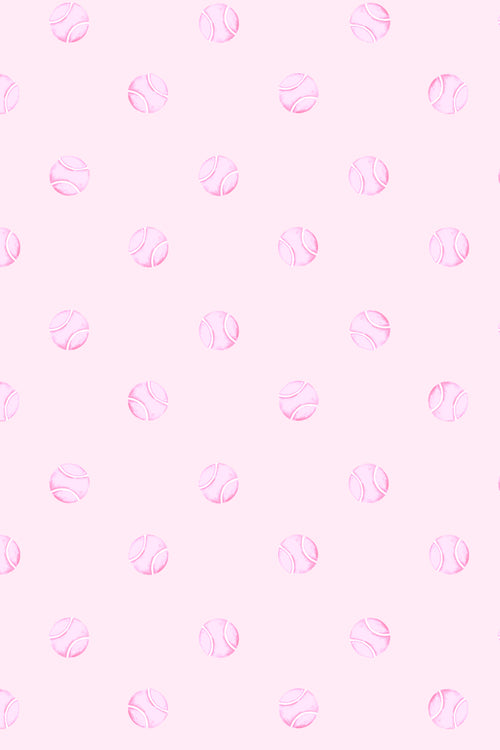 Close-up of pink bow pattern fabric for active dress