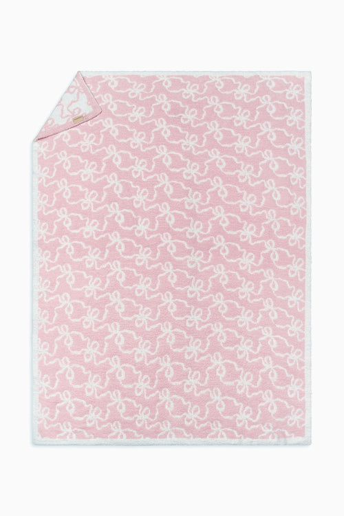 Teddy Bow Blanket