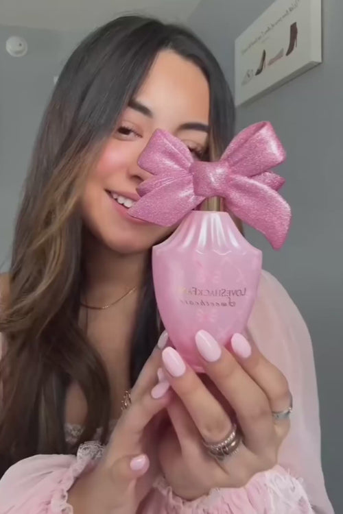 Sweetheart Eau de Parfum Travel Spray with Pink Raspberry and Peach Musk